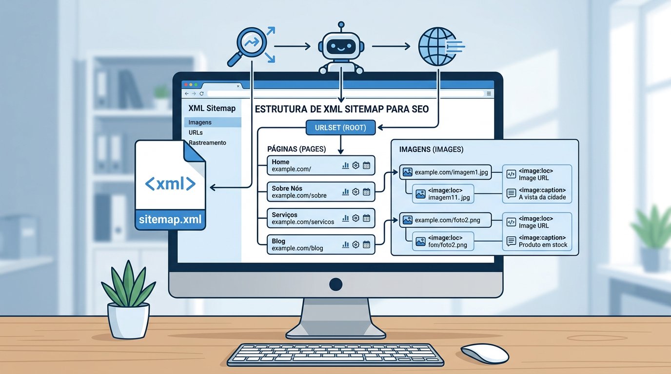 Criar um ficheiro sitemap.xml